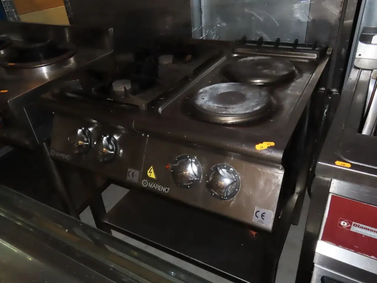Billede 2 - Kogebord til EL og Gas MARENO