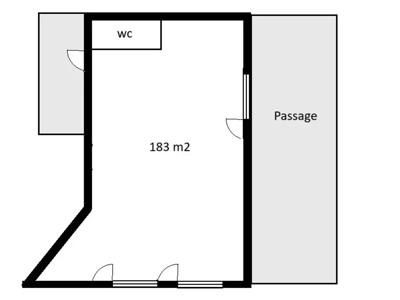 Billede 11 - Lokaler til leje – Lyngevej 215. 3450 Allerød Klinik / Købmand / Butik / Bageri / Kontor / Lager