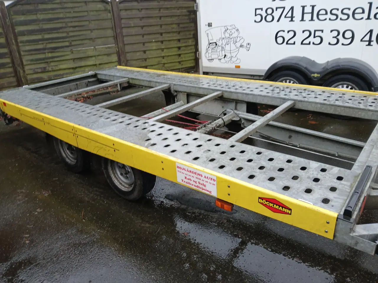 Billede 2 - Leje af 2700 kg  Autotrailer