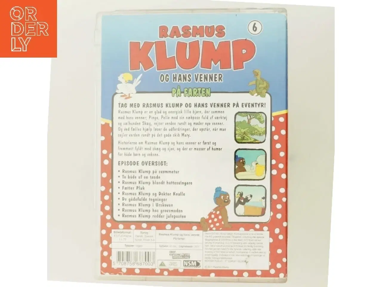 Billede 3 - Rasmus Klump og hans venner: På Farten (DVD)