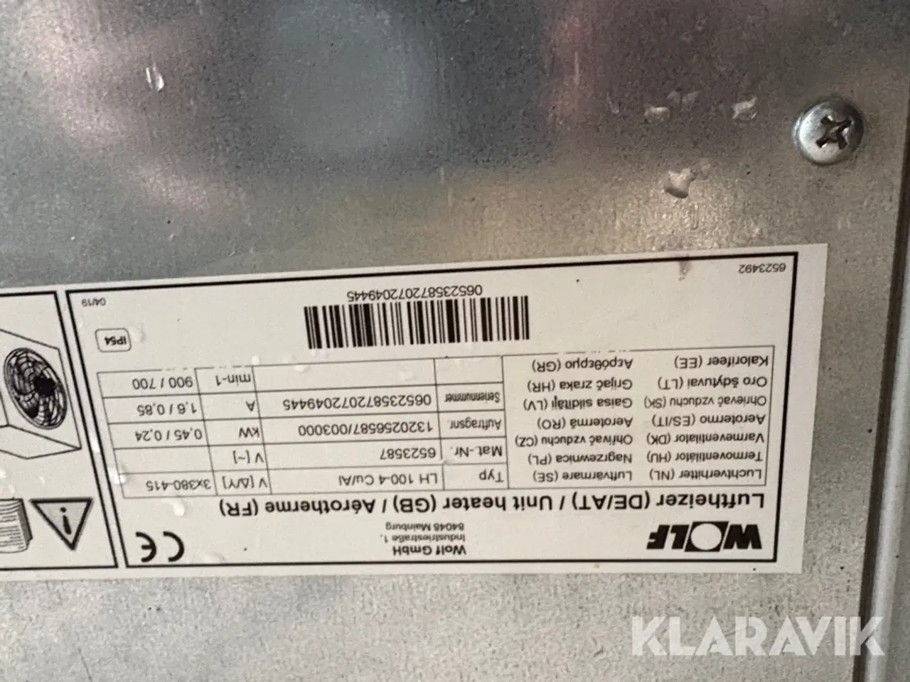 Billede 6 - Kalorifere Wolf LH 100-4