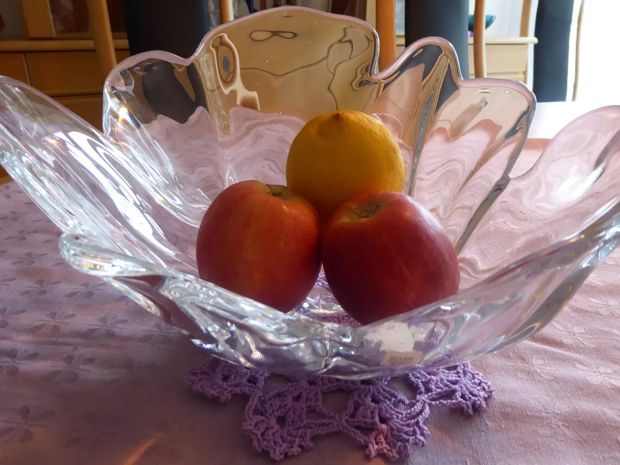 Billede 6 - Holmgaard Glasskål og Glasfad