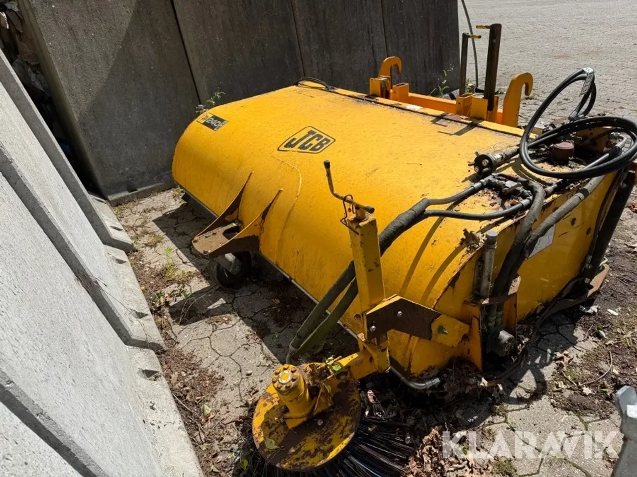 Billede 1 - Fejekost med opsamler JCB SC240