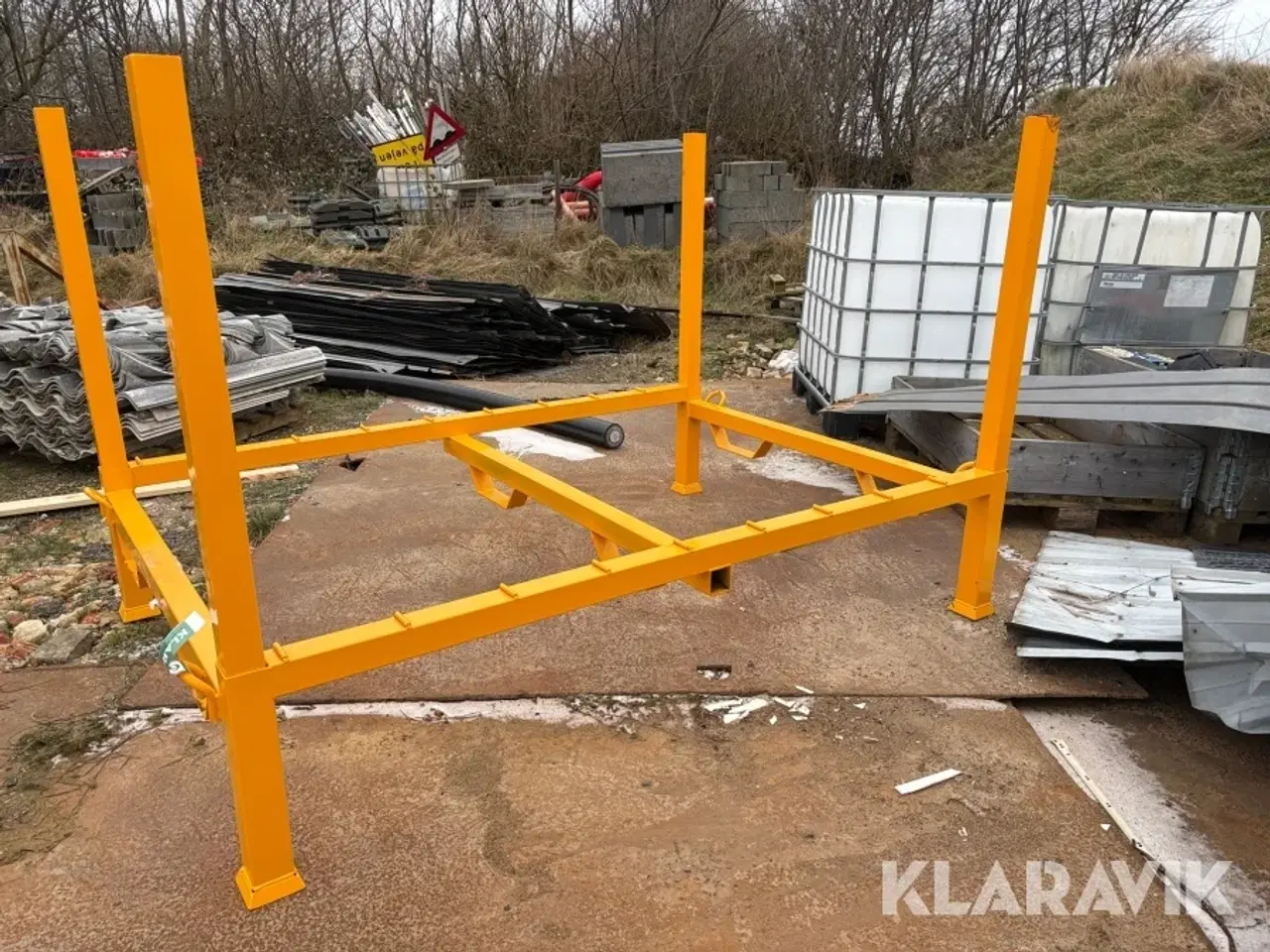 Billede 6 - Stativ til at holde festivals hegn.