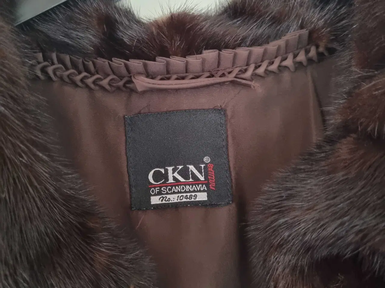 Billede 3 - Mink pels mrk. CKN