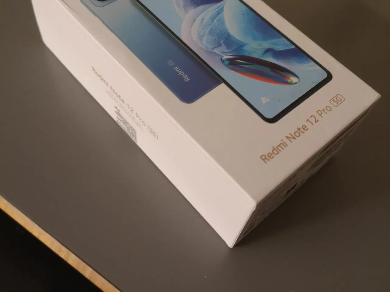 Billede 1 - Redmi Note 12 Pro 5G Midnight Black  6GB RAM 128GB