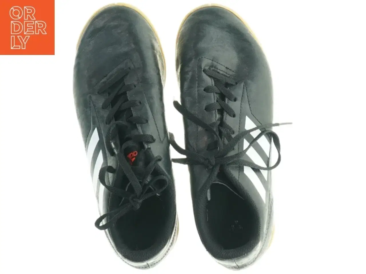 Billede 3 - Brugte sorte Adidas indendørs fodboldsko fra Adidas (str. 37)