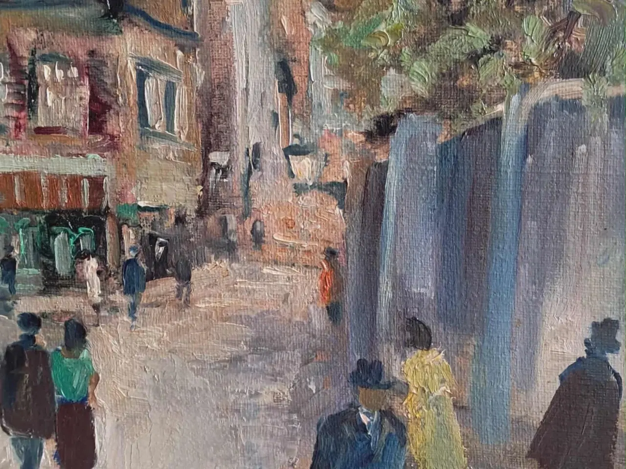 Billede 3 - Flot Poul Kastrup (1920-1987) maleri fra Paris