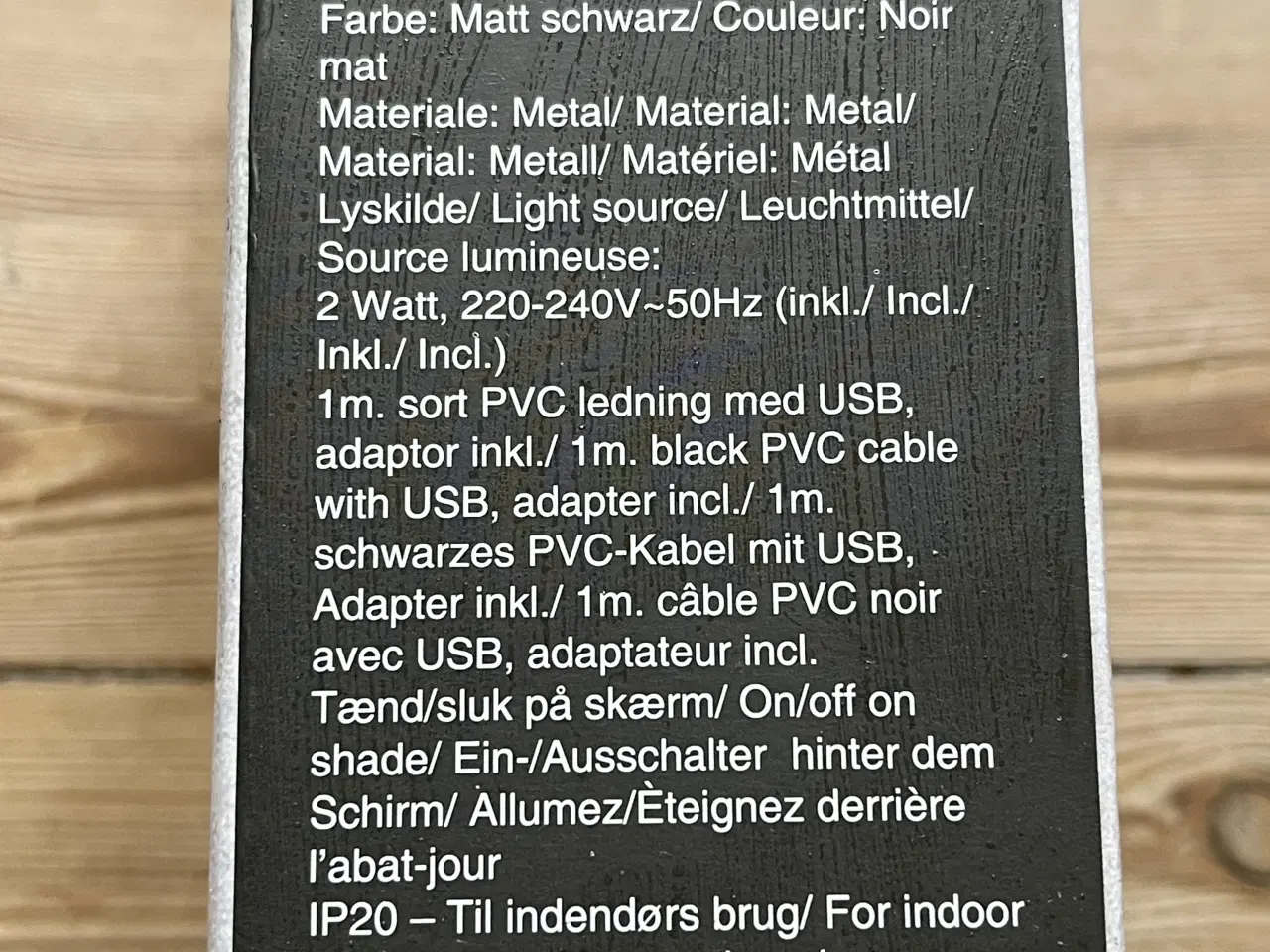 Billede 4 - Dyberg Larsen 4 i one bordlampe 