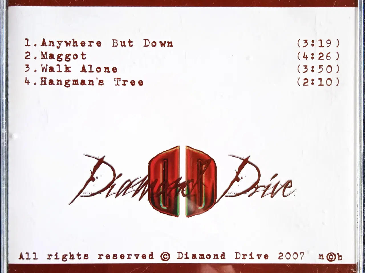 Billede 2 - Diamond Drive - Early 2007 - Signeret
