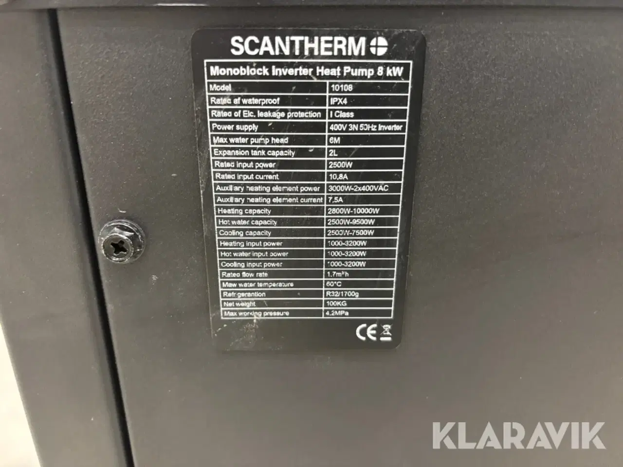 Billede 12 - Varmepumper Scantherm luft/vand 8 kW 5 styk