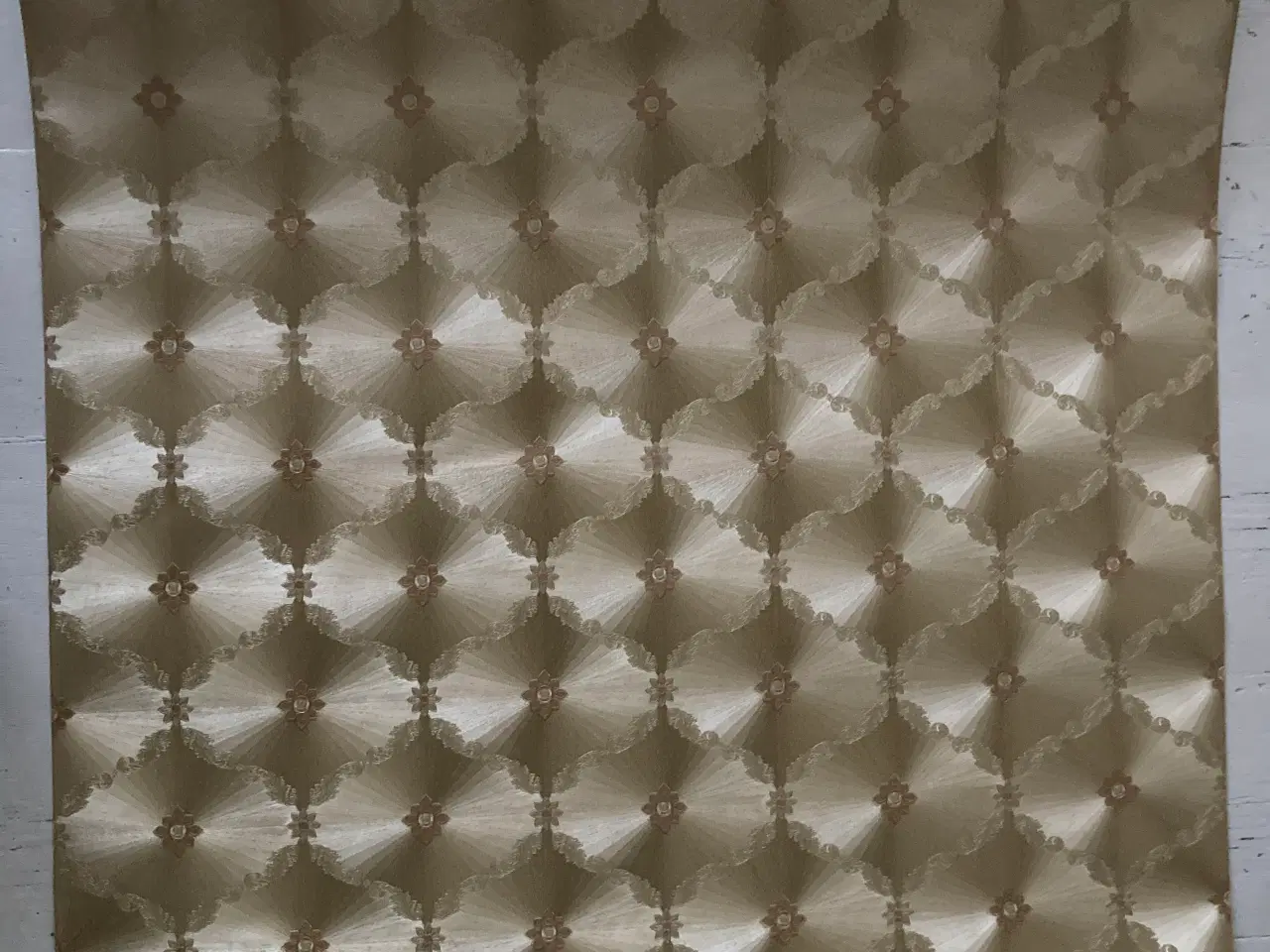 Billede 3 - Det smukkeste vilde unikke guldtapet.