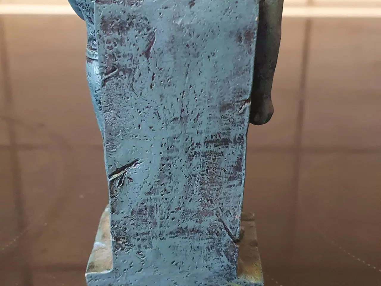 Billede 2 - Mørkeblå egyptisk figur