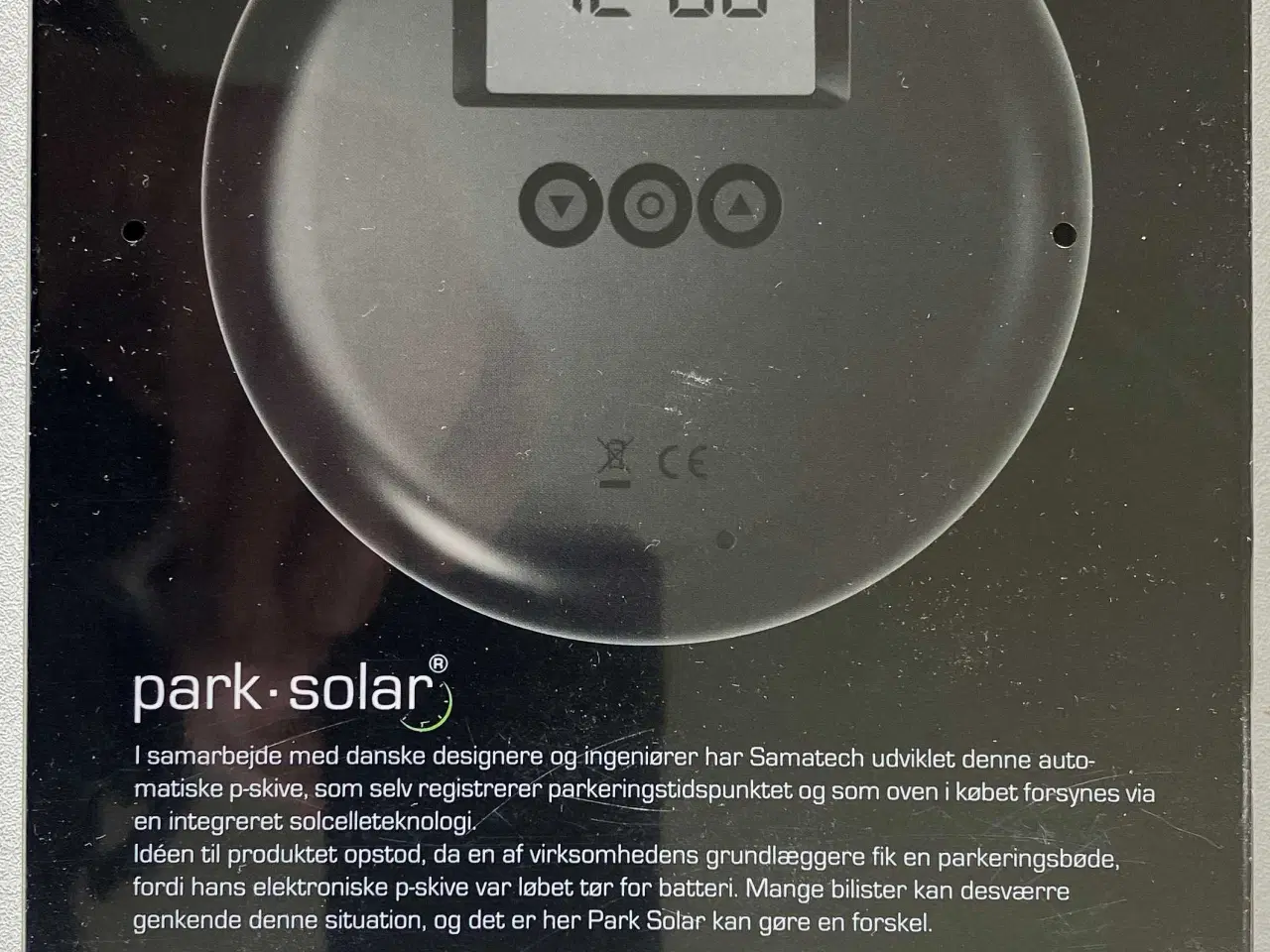 Billede 2 - Park Solar FS 38 Elektronisk P-skive med solceller