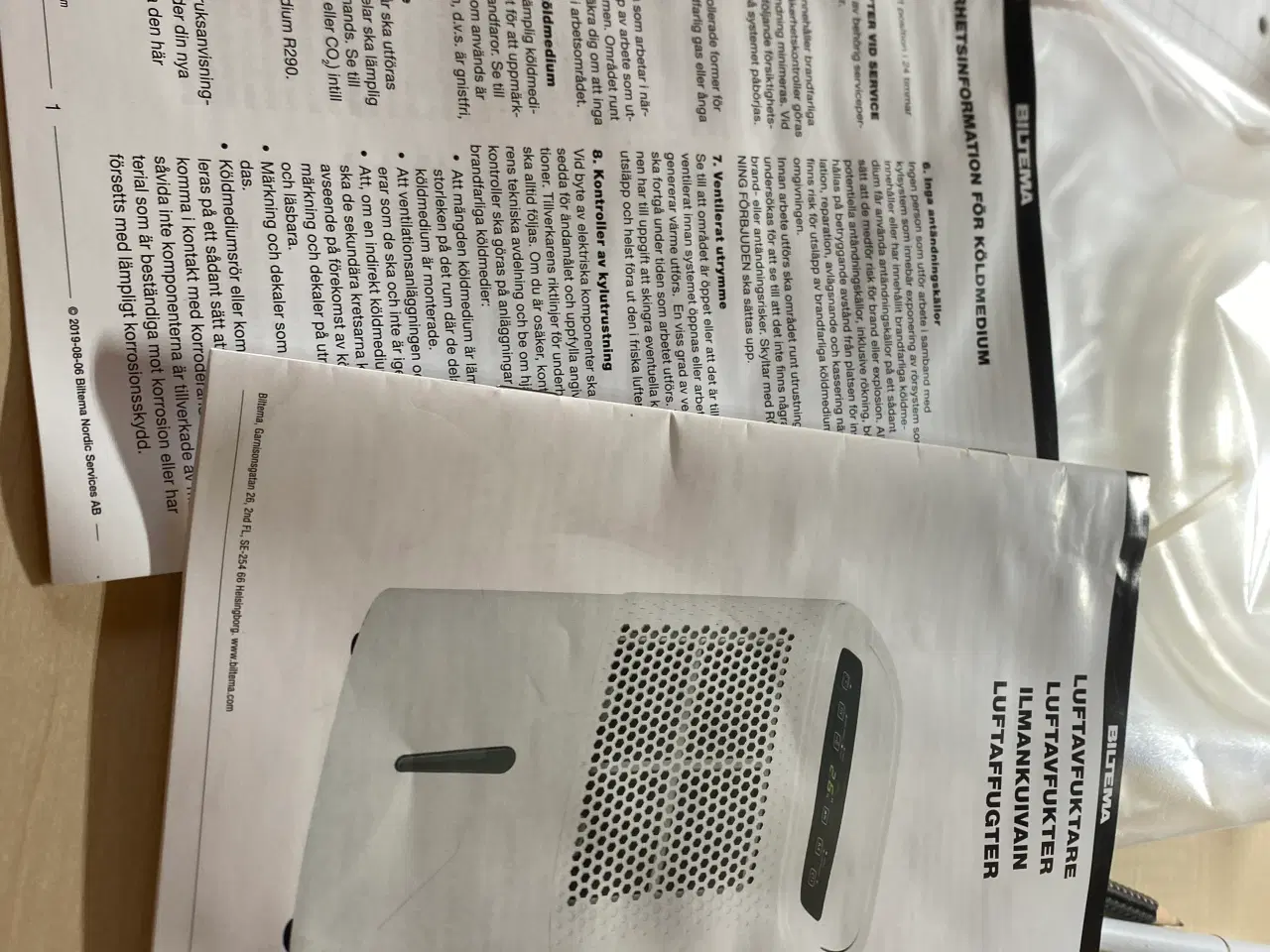 Billede 4 - Luftaffugter fra biltema