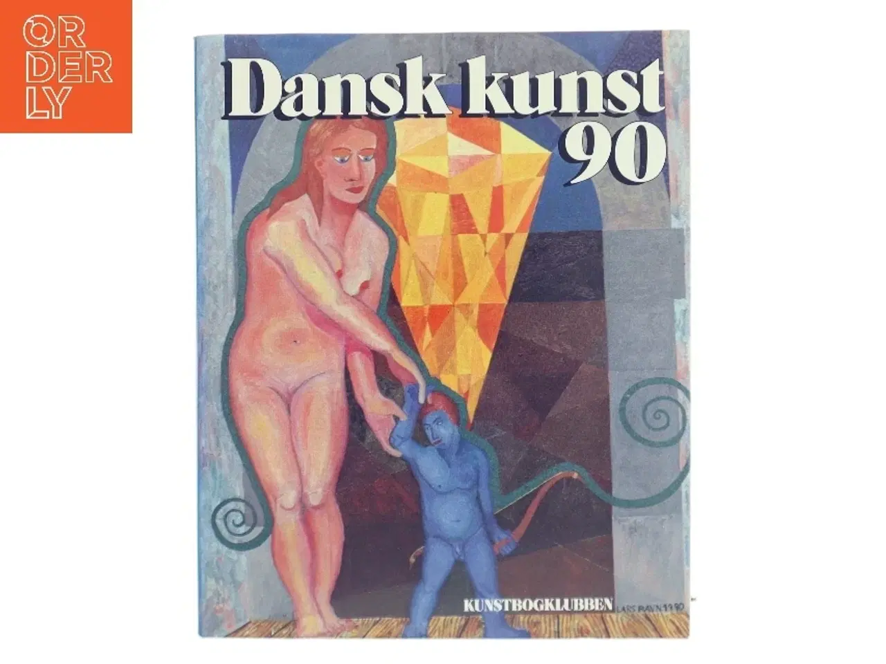 Billede 1 - Dansk kunst 90 – kunstbog fra Kunstbogklubben af Kunstbogklubben (Bog)