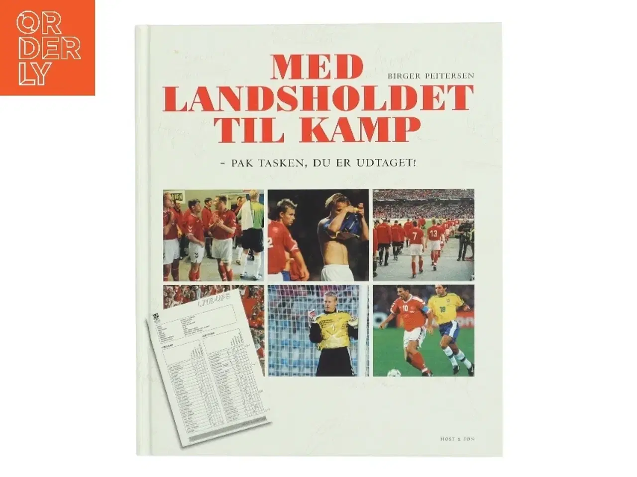 Billede 1 - Med landsholdet til kamp : pak tasken, du er udtaget! af Birger Peitersen (Bog)