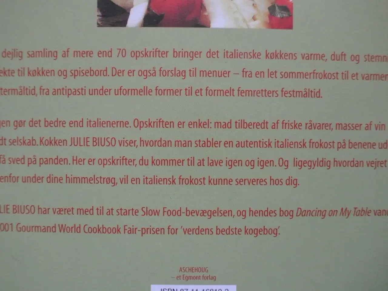 Billede 3 - frokost på italiensk - nyd at tilberede - nyd at s