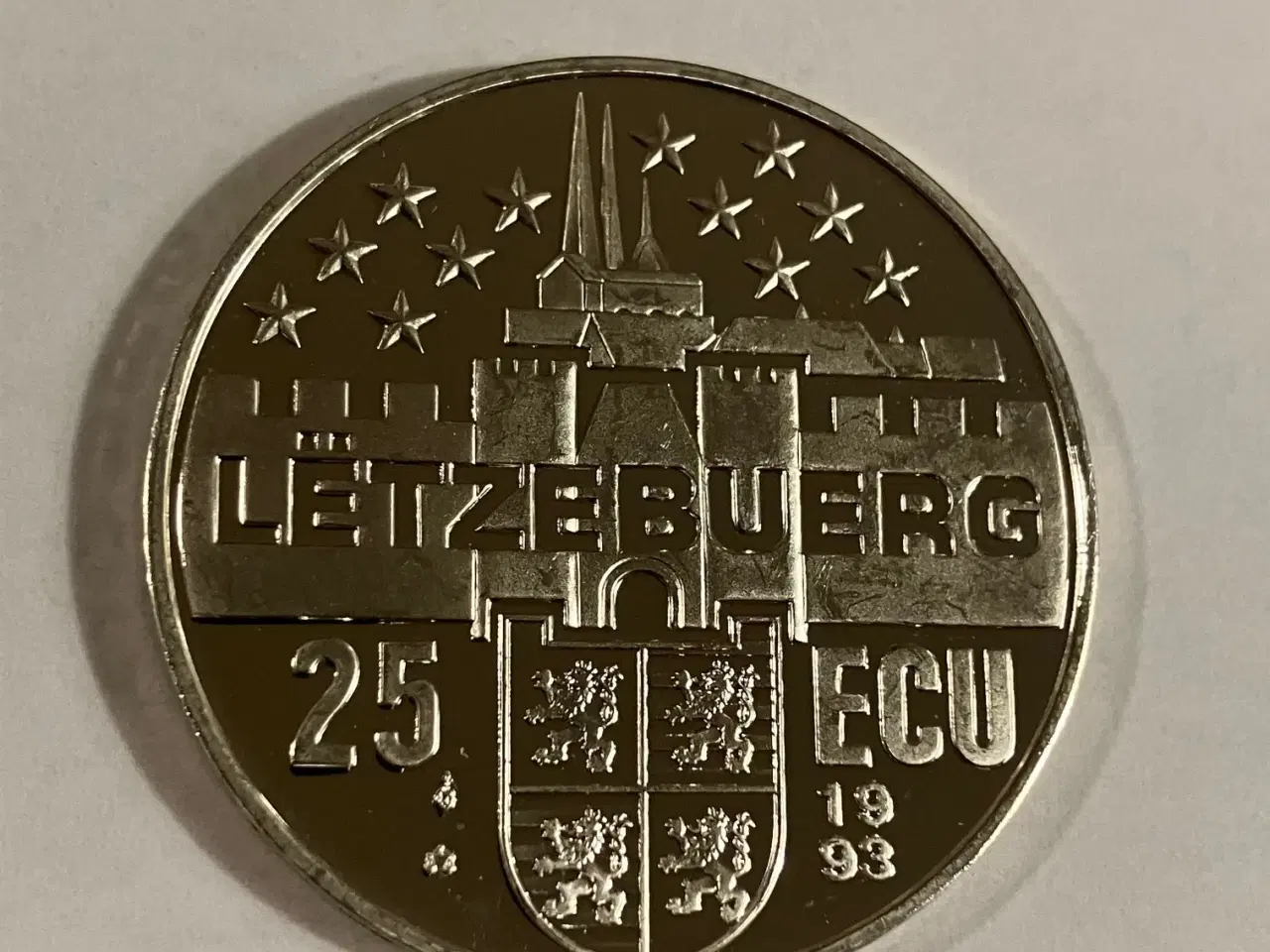 Billede 2 - 25 Ecu Luxembourg 1993
