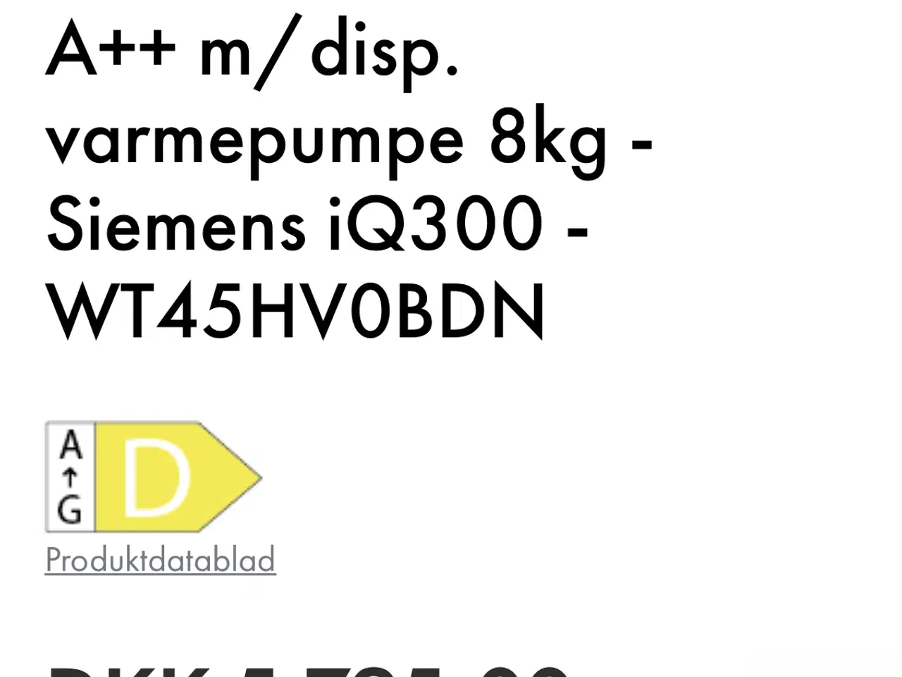 Billede 6 - Tørretumbler Siemens 