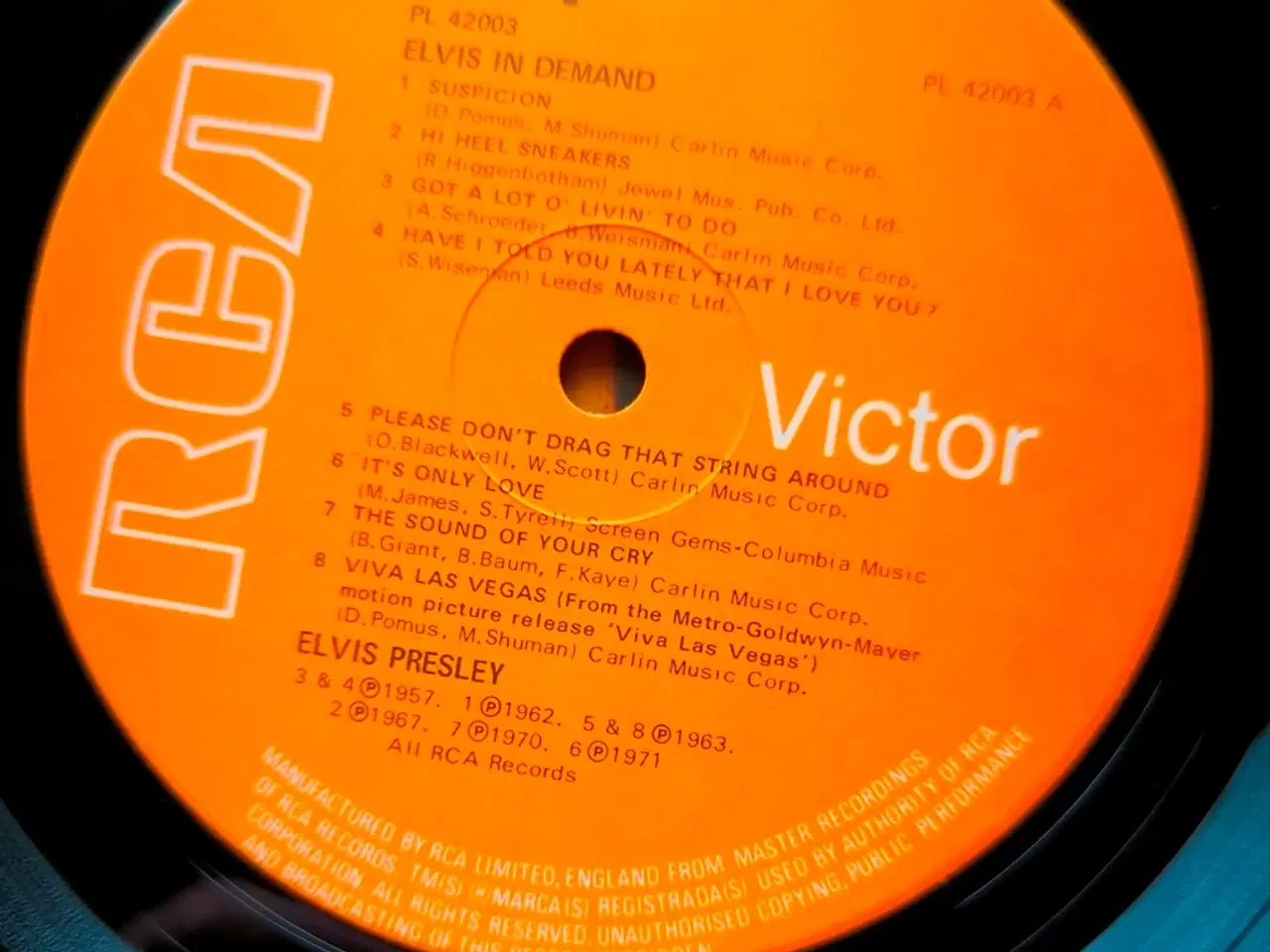 Billede 3 - LP, Elvis Presley - Elvis In Demand