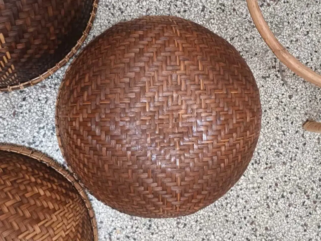 Billede 18 - Bambus og Rattan Frugtkurv med 3 Niveauer