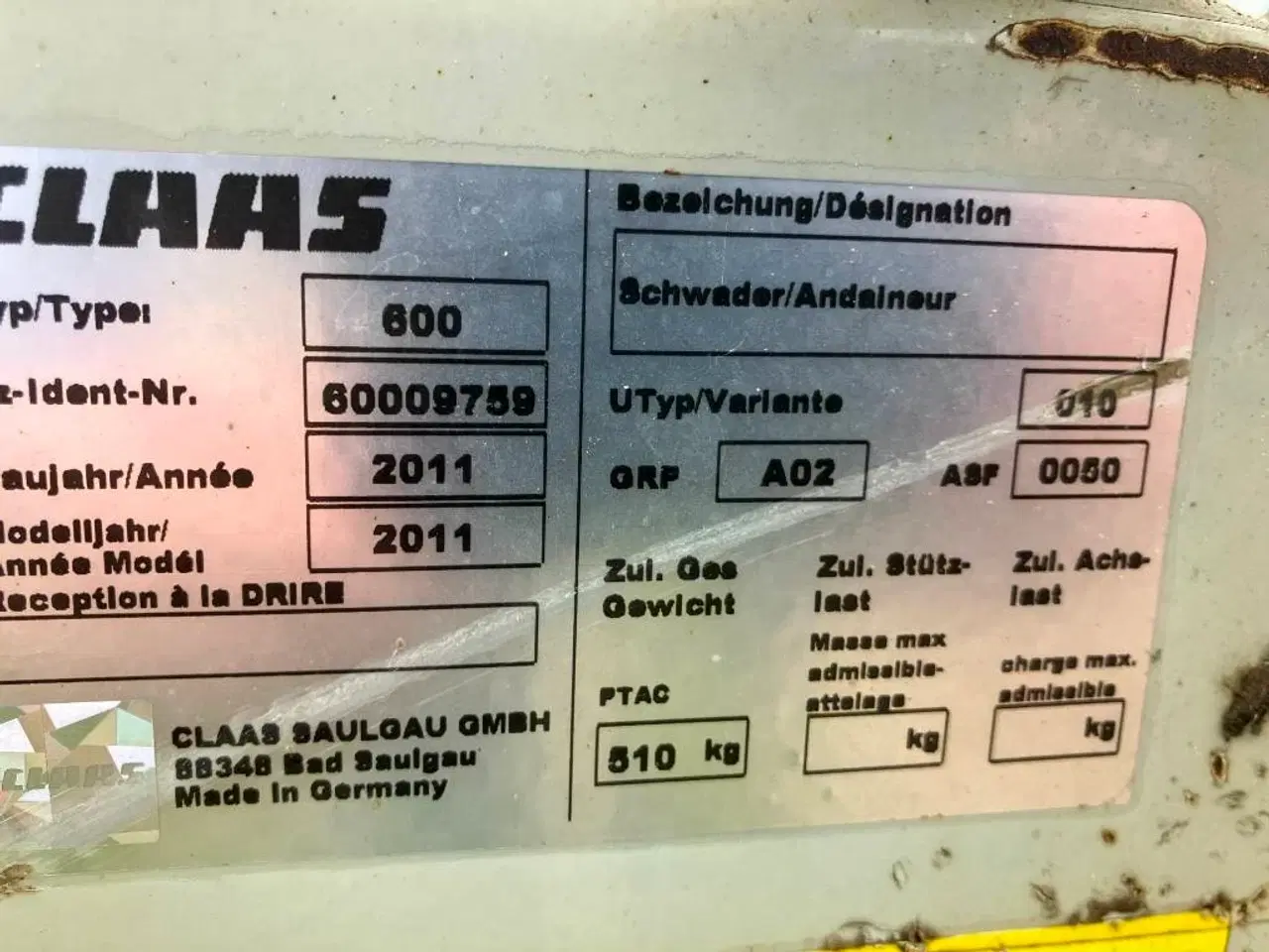 Billede 4 - CLAAS Rive enkelt rotor