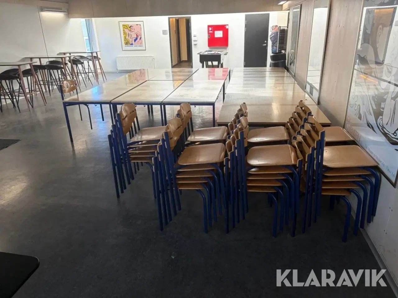 Billede 2 - Borde og stole Svejbæk 12 bord + 36 stole