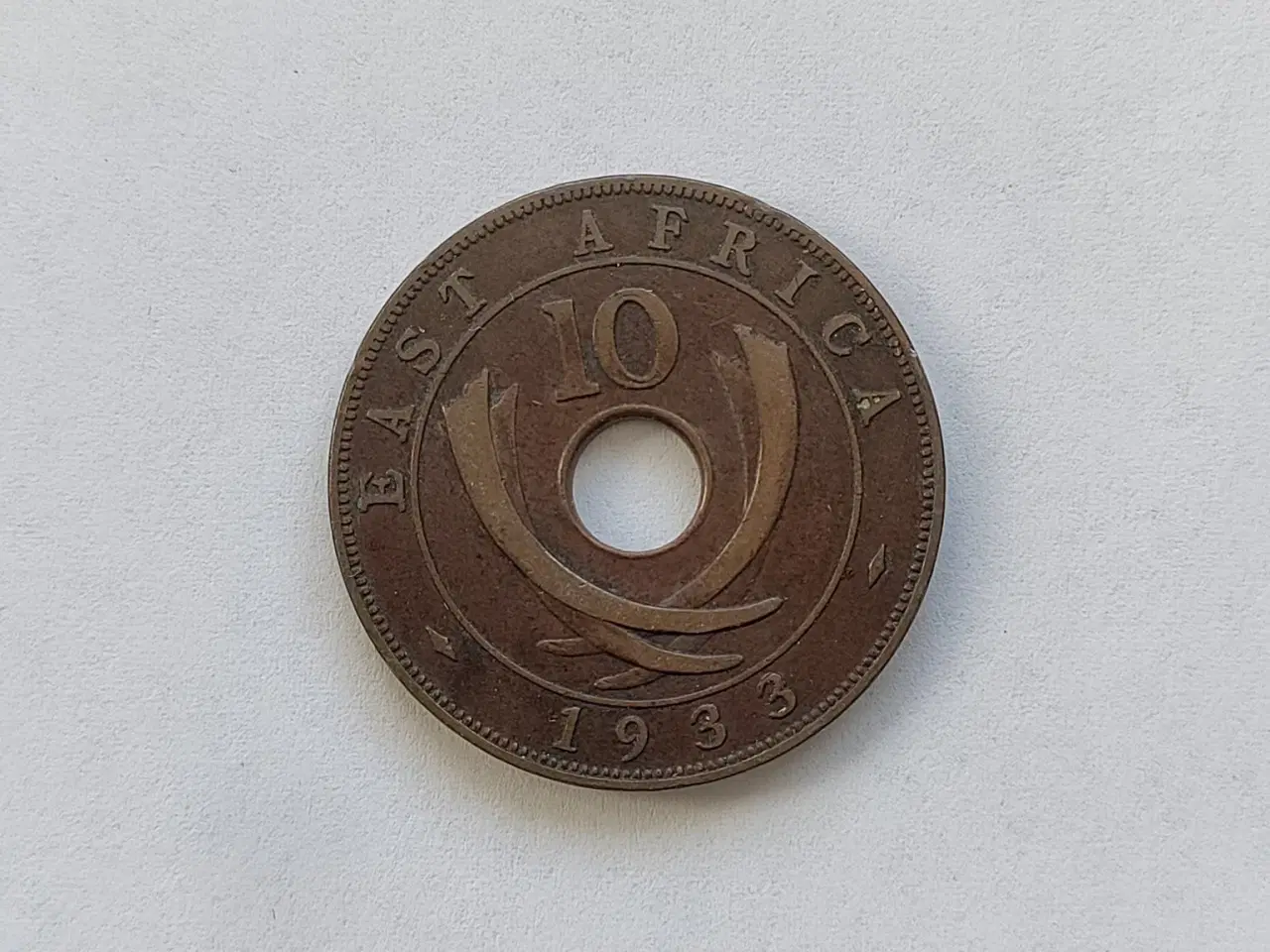 Billede 1 - 10 Cents East Africa 1933