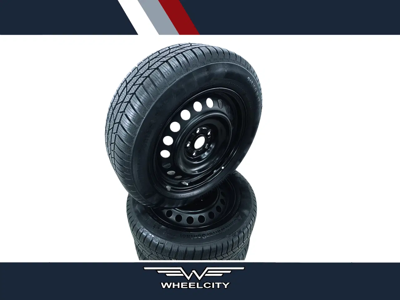 Billede 1 - 5x114,3 17" ET45 nav 60,1ø CHR vintersæt inkl.TPMS