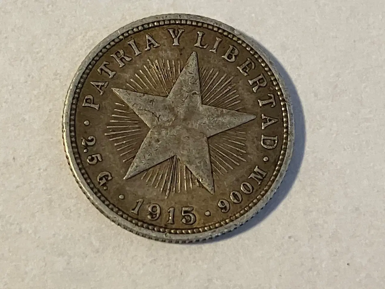 Billede 1 - 10 Centavos 1915 Cuba