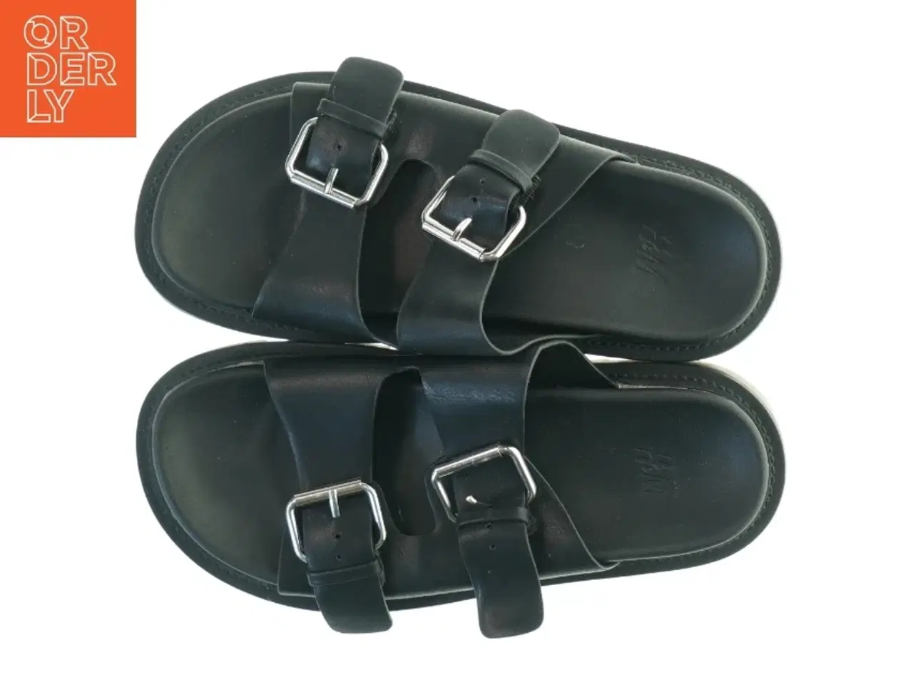 Billede 2 - Sorte sandaler med spænder fra H&M (str. 36 )