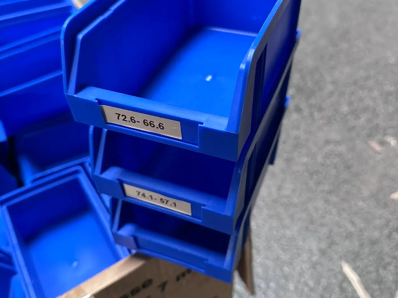 Billede 1 - Opbevaringskasser - stabelbare