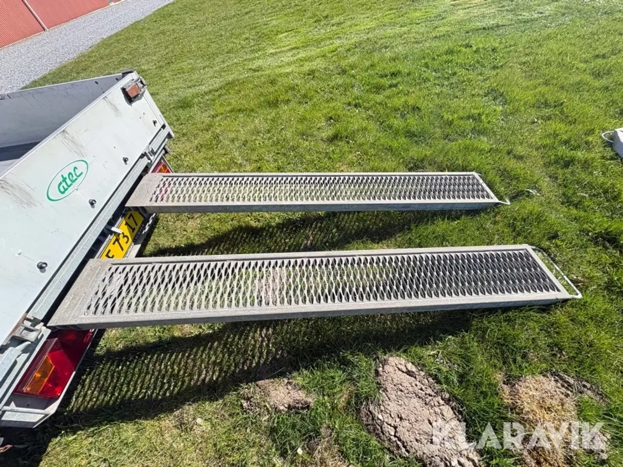 Billede 9 - Tiptrailer Atec K23-3000 3 punkt tip og ramper