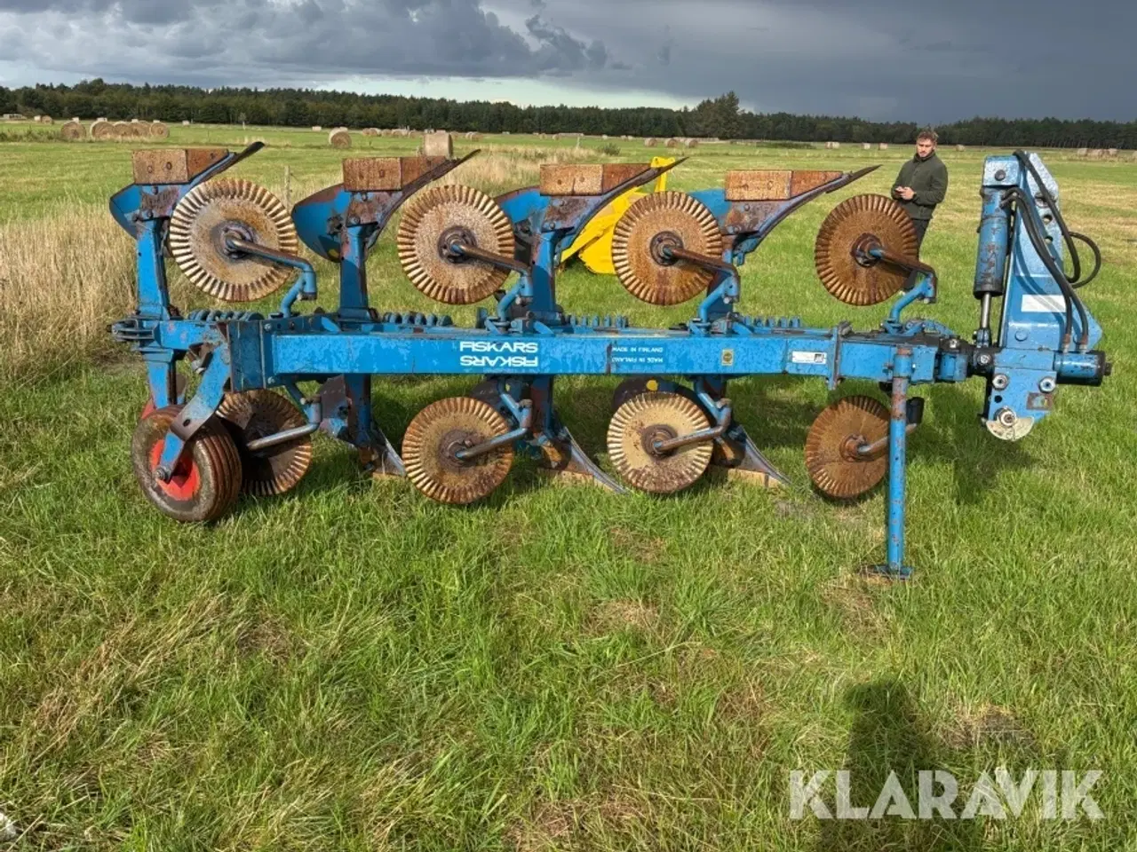 Billede 6 - Furet vendeplov Fiskars Khn416