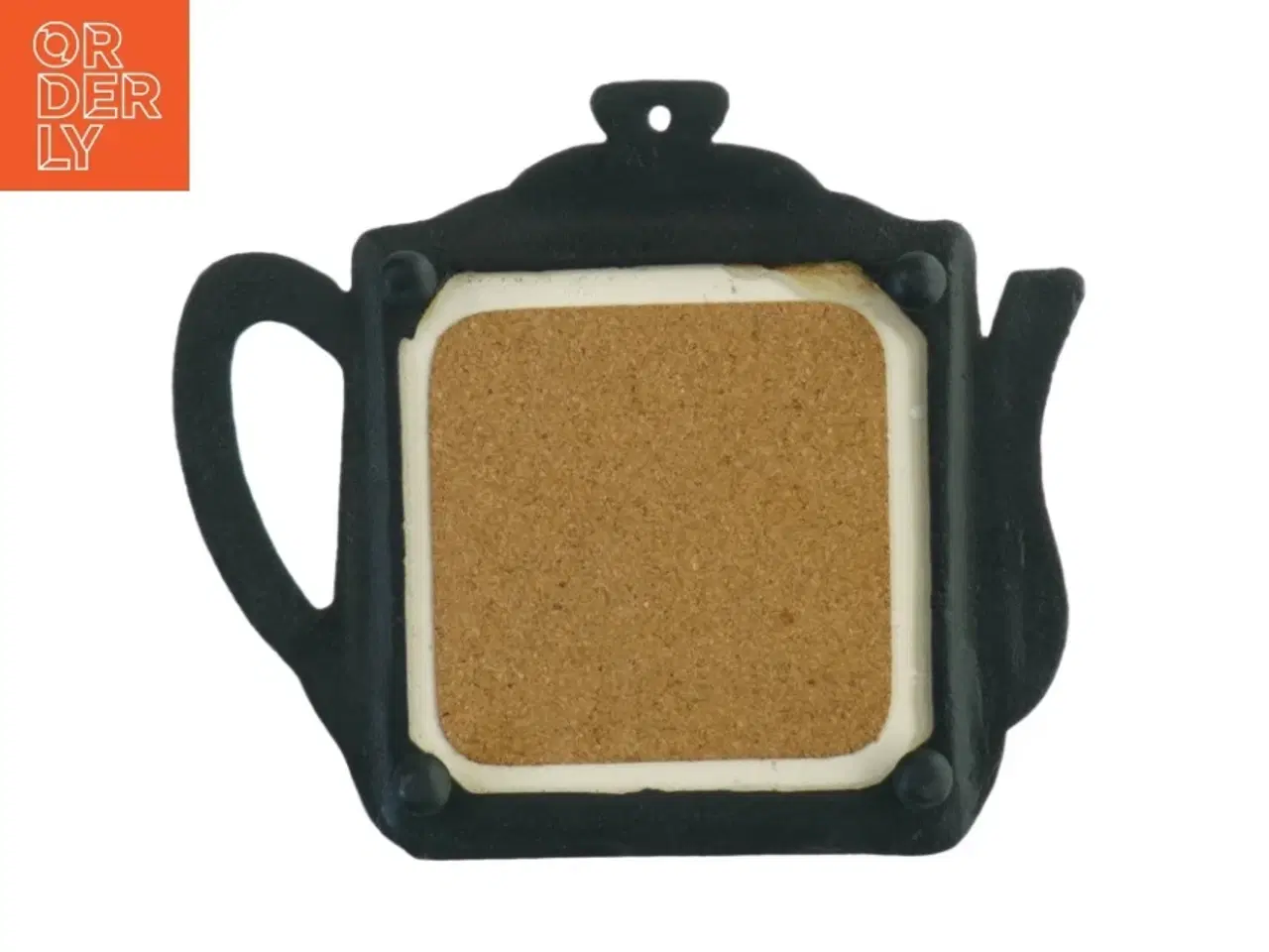 Billede 2 - Tekande med Bornholm motiv vægdekoration (str. 18x16 cm)