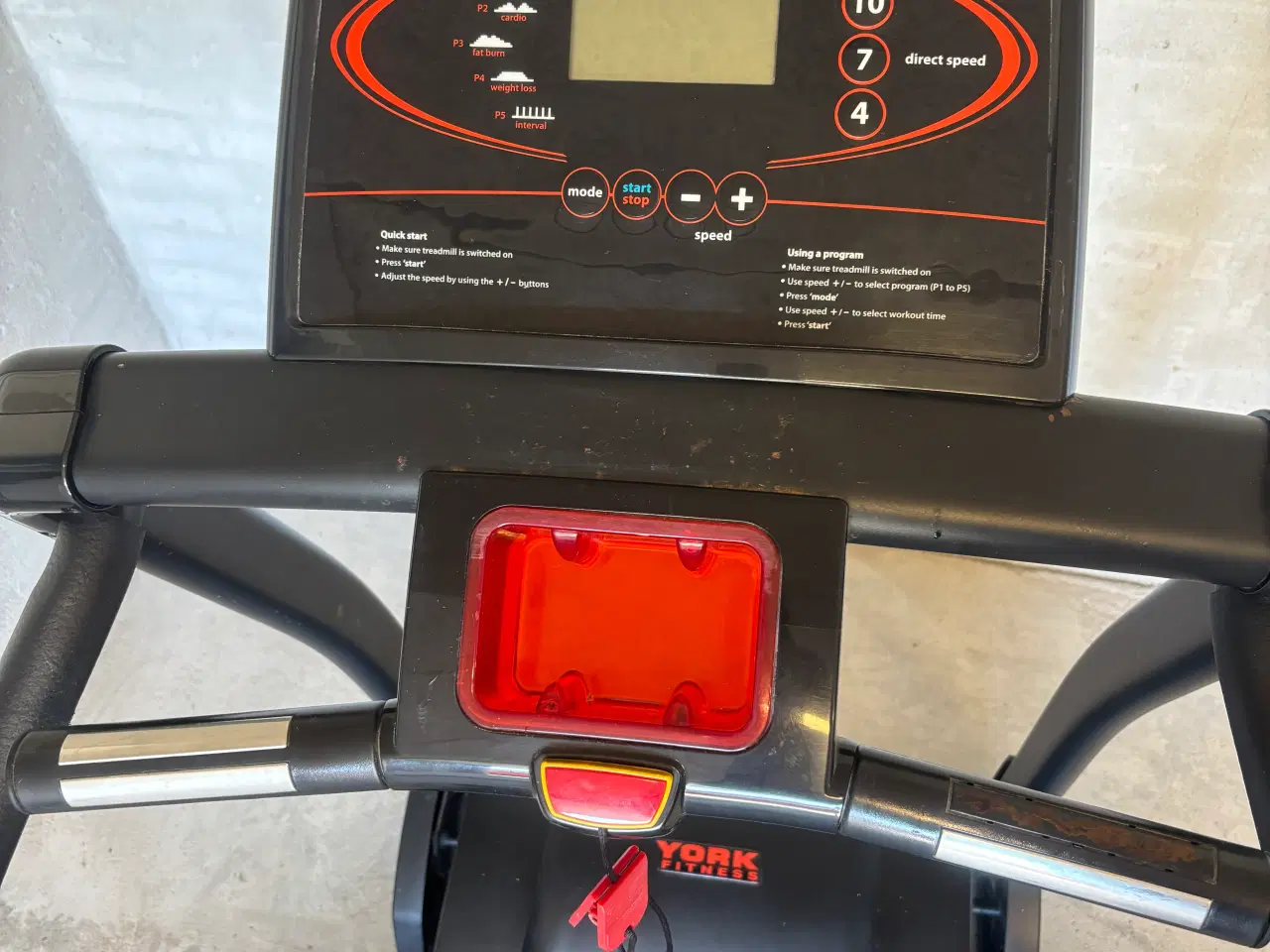 Billede 6 - Løbebånd. York Fitness t101 herutage