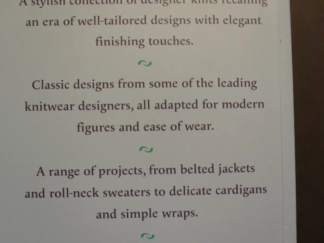 Billede 3 - vintage knits  30 knitting designsfrom rowan for 