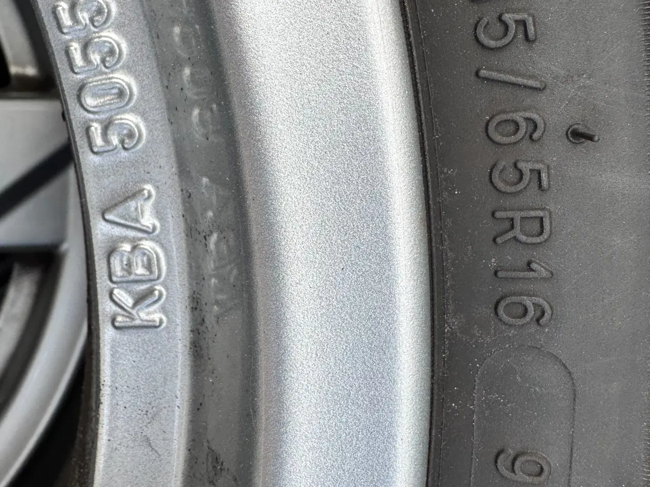 Billede 6 - 4 komplette Michelin vinterdæk m/RIAL alufælge (næ