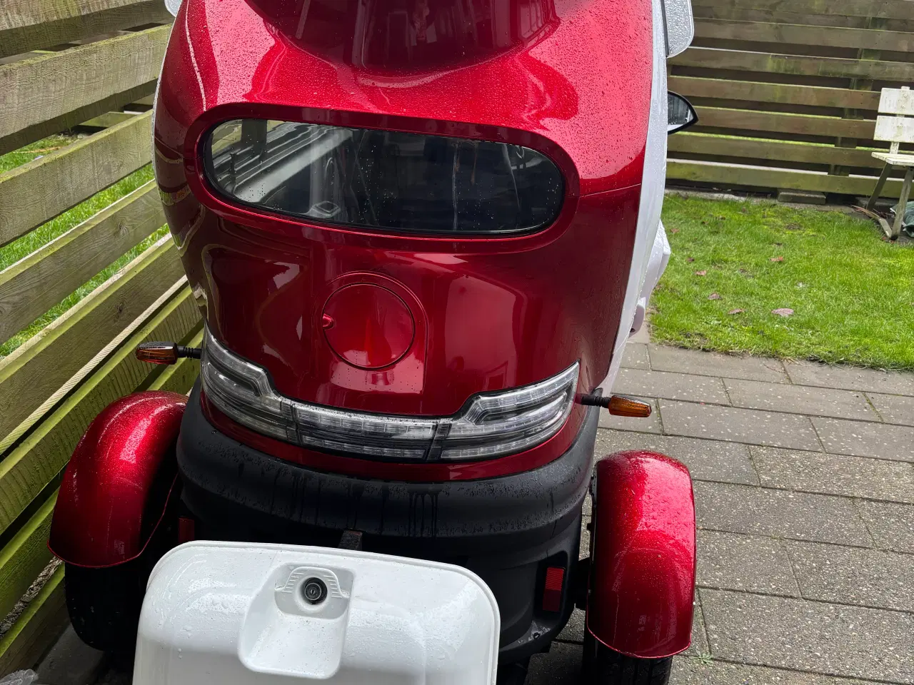 Billede 3 - Kabinescooter med fyr og ekstra batteri