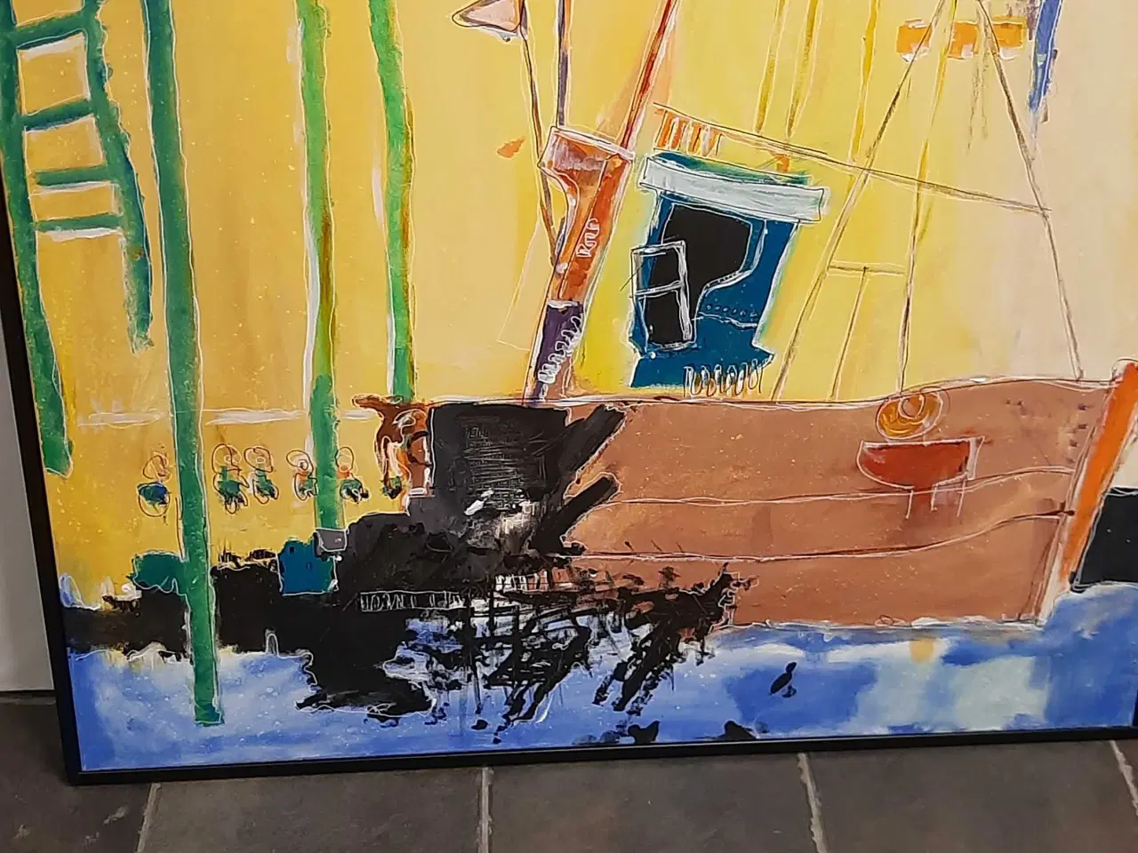 Billede 12 - Akryl på lærrede ogTryk