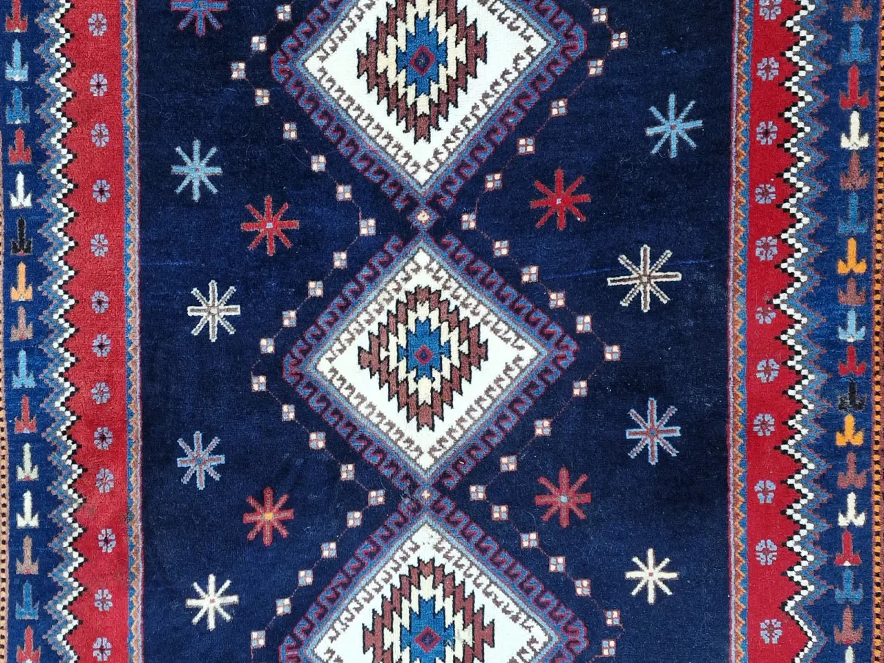 Billede 4 - Vintage afshar nomader tæppe.