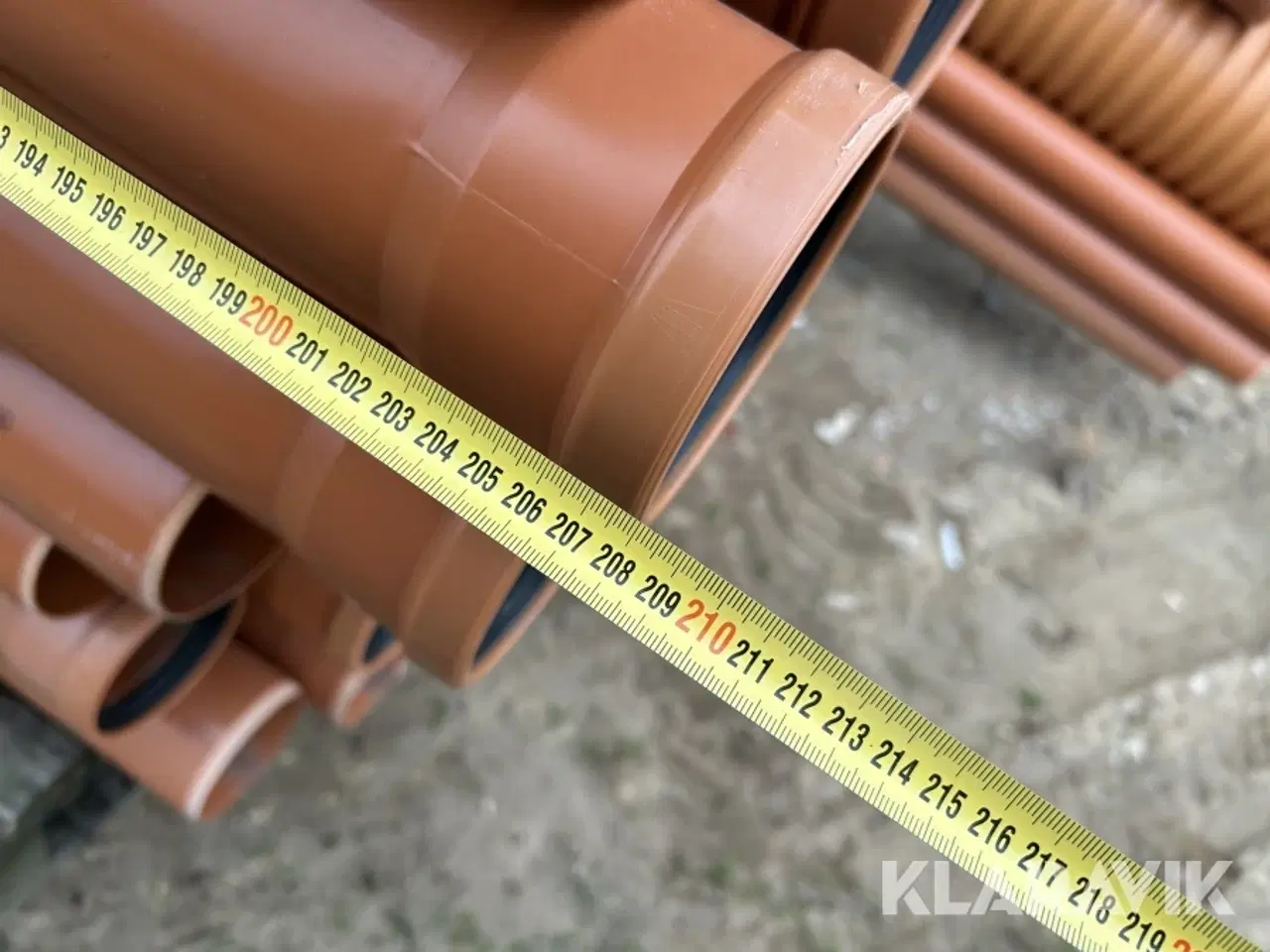 Billede 4 - Kloakrør forskellige størrelser 34 styk