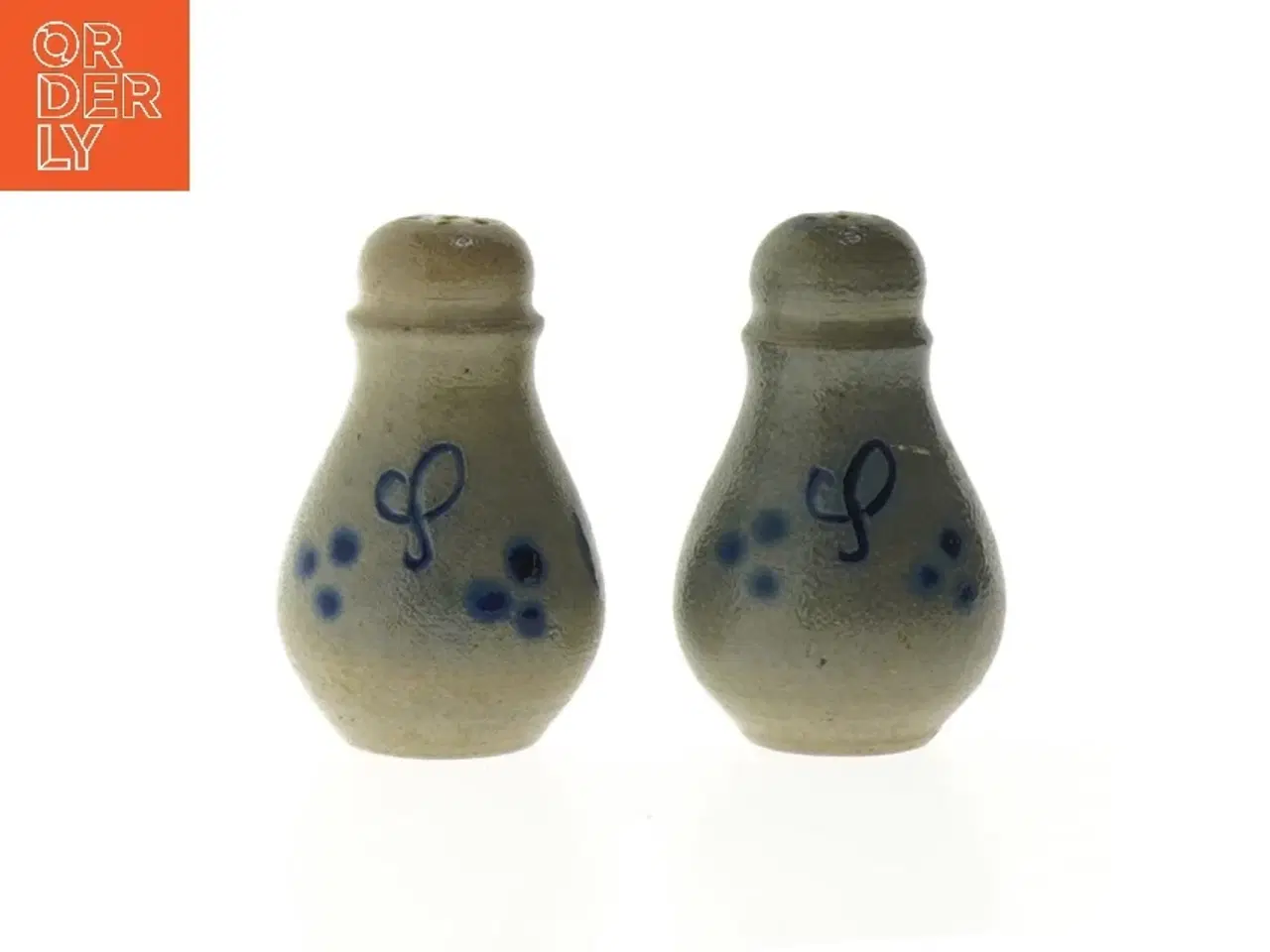 Billede 1 - Keramiske salt- og peberbøsser (str. 7 cm)