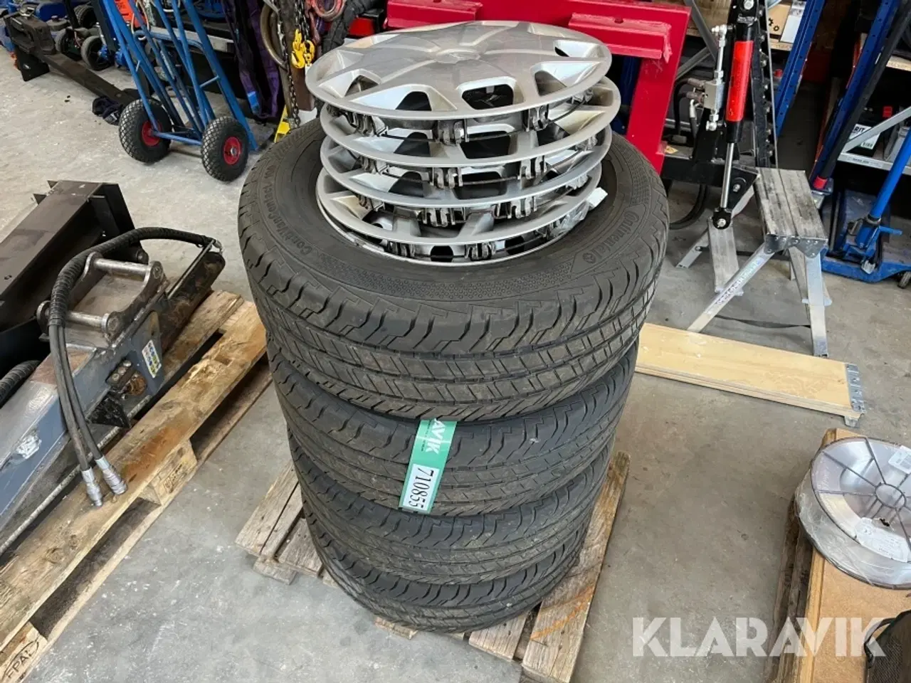 Billede 1 - Sommerhjul Continental fra Ford Transit Custom