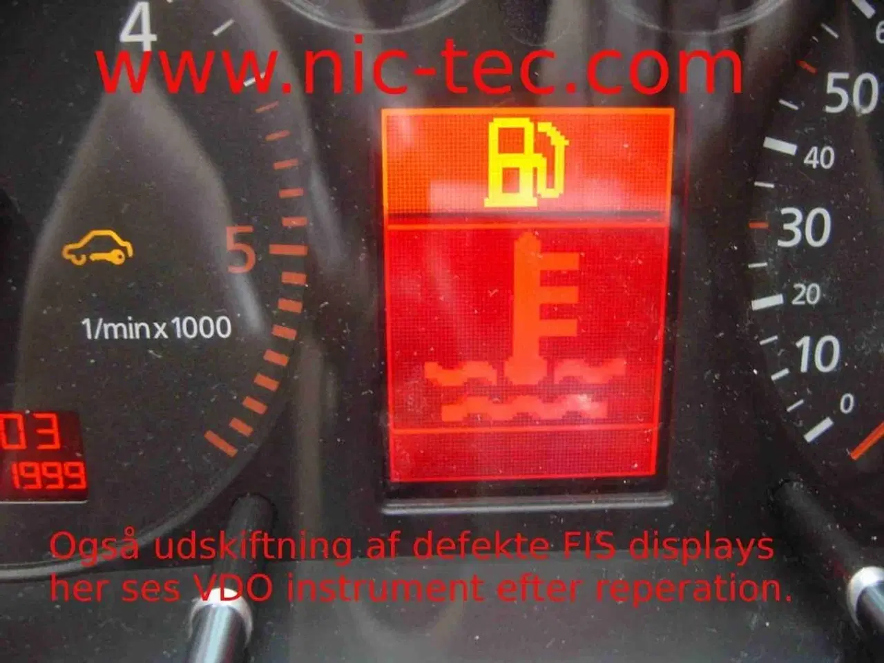 Billede 3 - Audi A3 Speedometer / kombi instrument