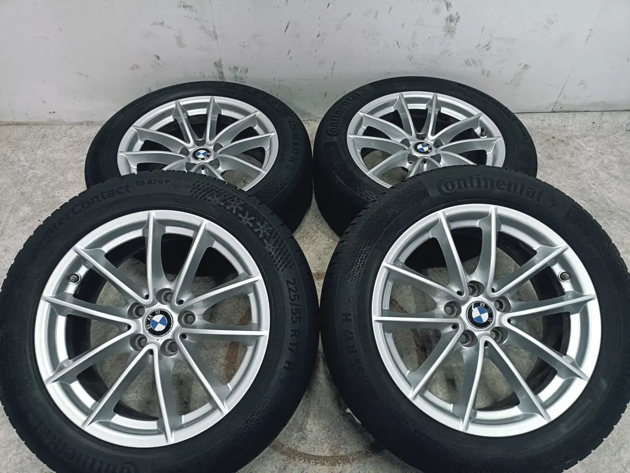 Billede 3 - 5x112 17" ET27 nav 66,6ø BMW vintersæt inkl.TPMS