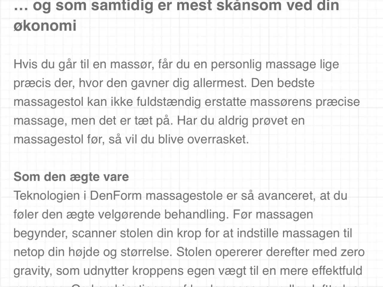 Billede 6 - Massage stol