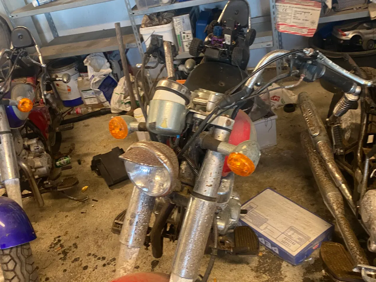 Billede 4 -  5 stk Kina motor cykler 