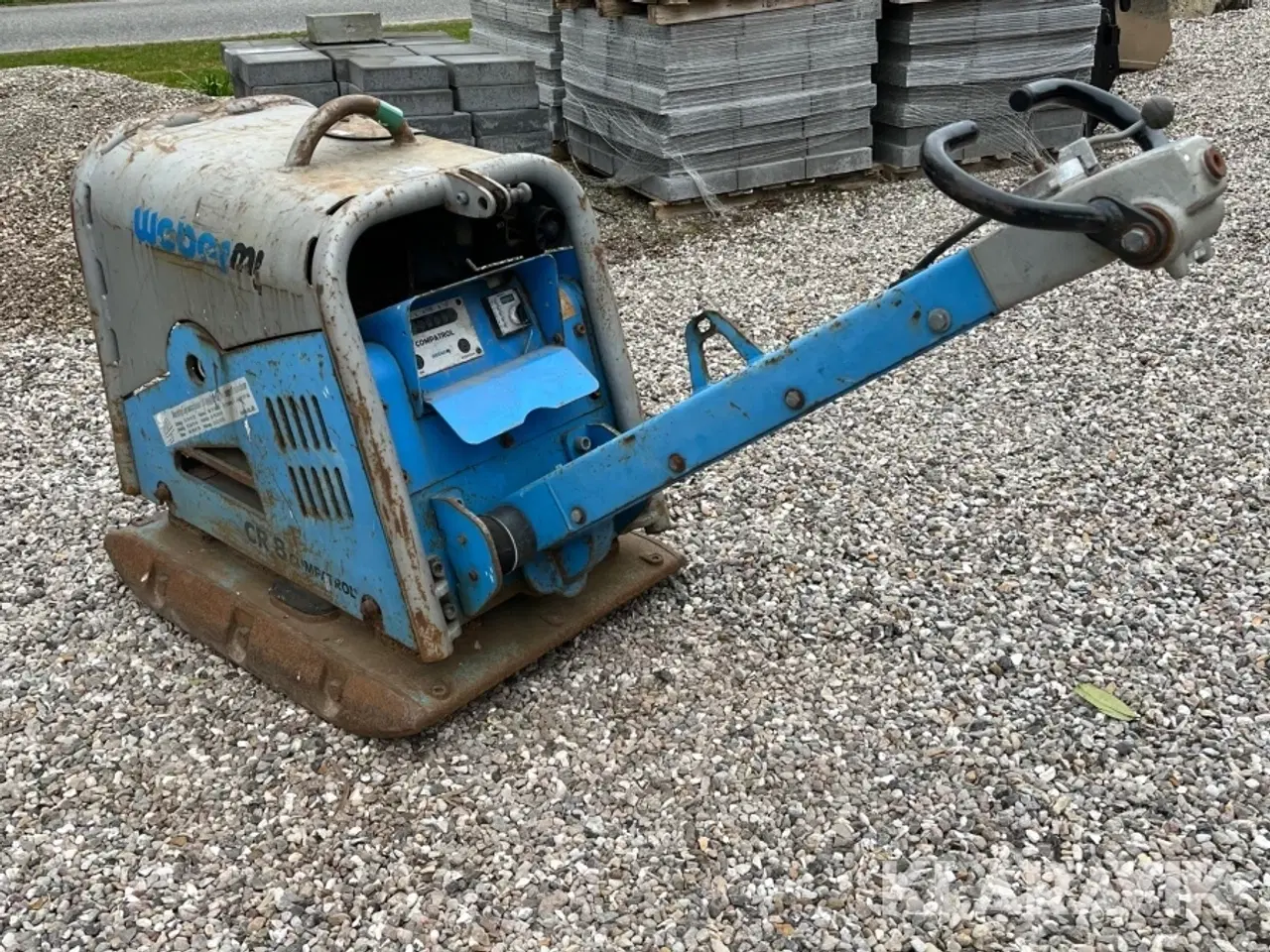 Billede 4 - Pladevibrator WEBER MT CR 8  CCD COMPATROL med COMPATROL